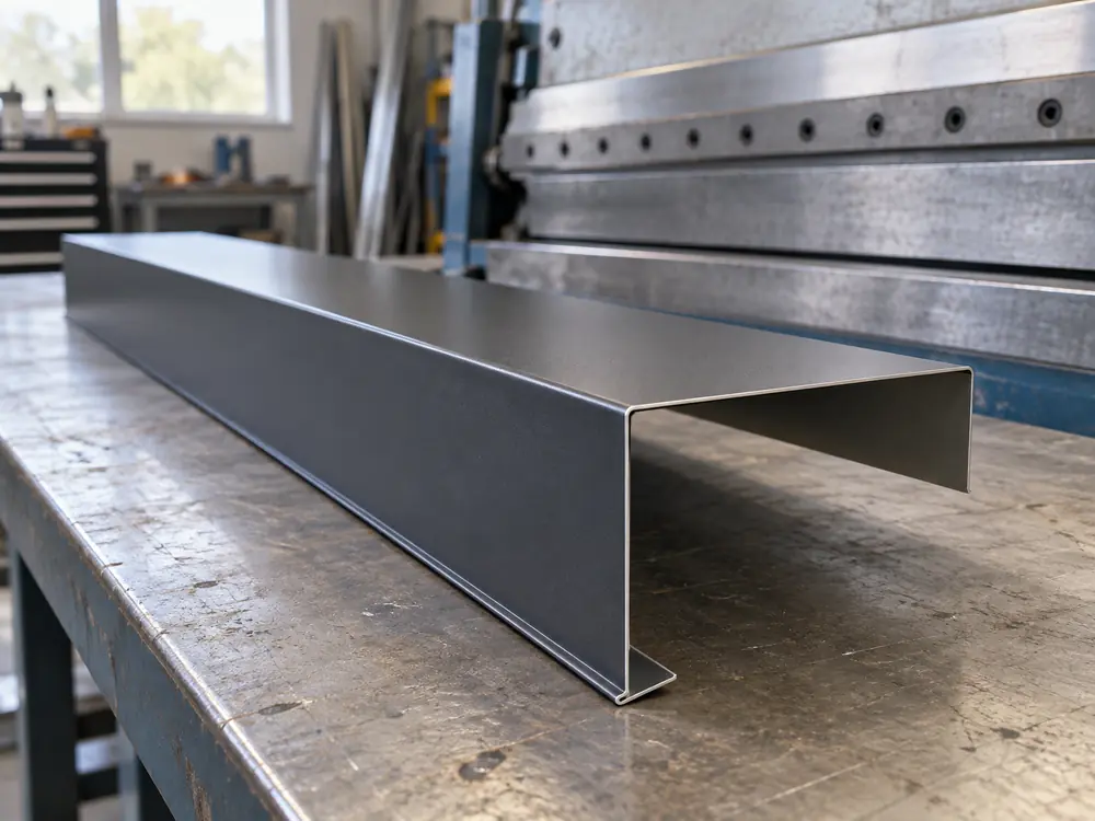 Formed aluminum provides a finished exterior surface only after the substrate and fastening plan are established.